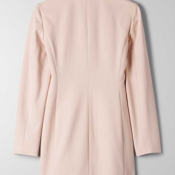 Aritzia Babaton Pelli Blazer Dress Denude Size 4 - Picture 3 of 8